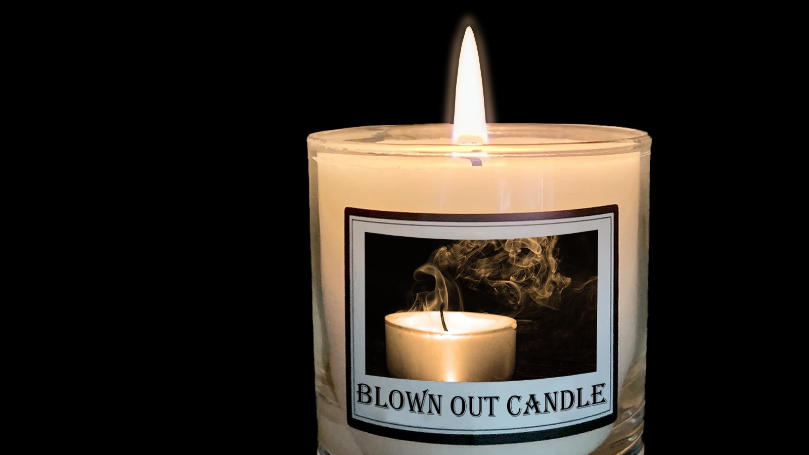 Candle that smells like fire