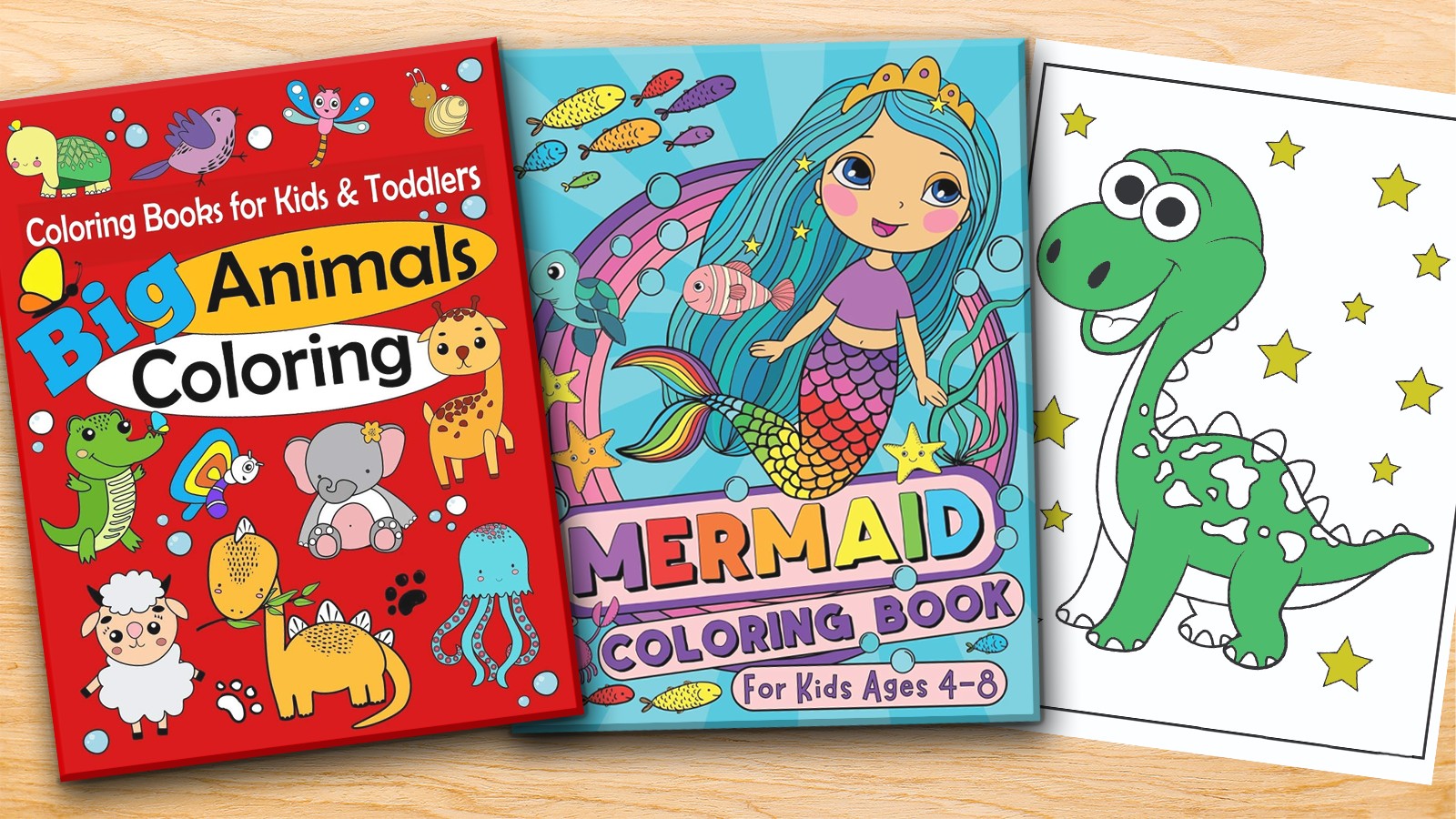 Coloring Books for Actual Children